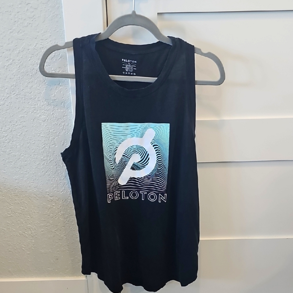 Peloton Black Tank Top